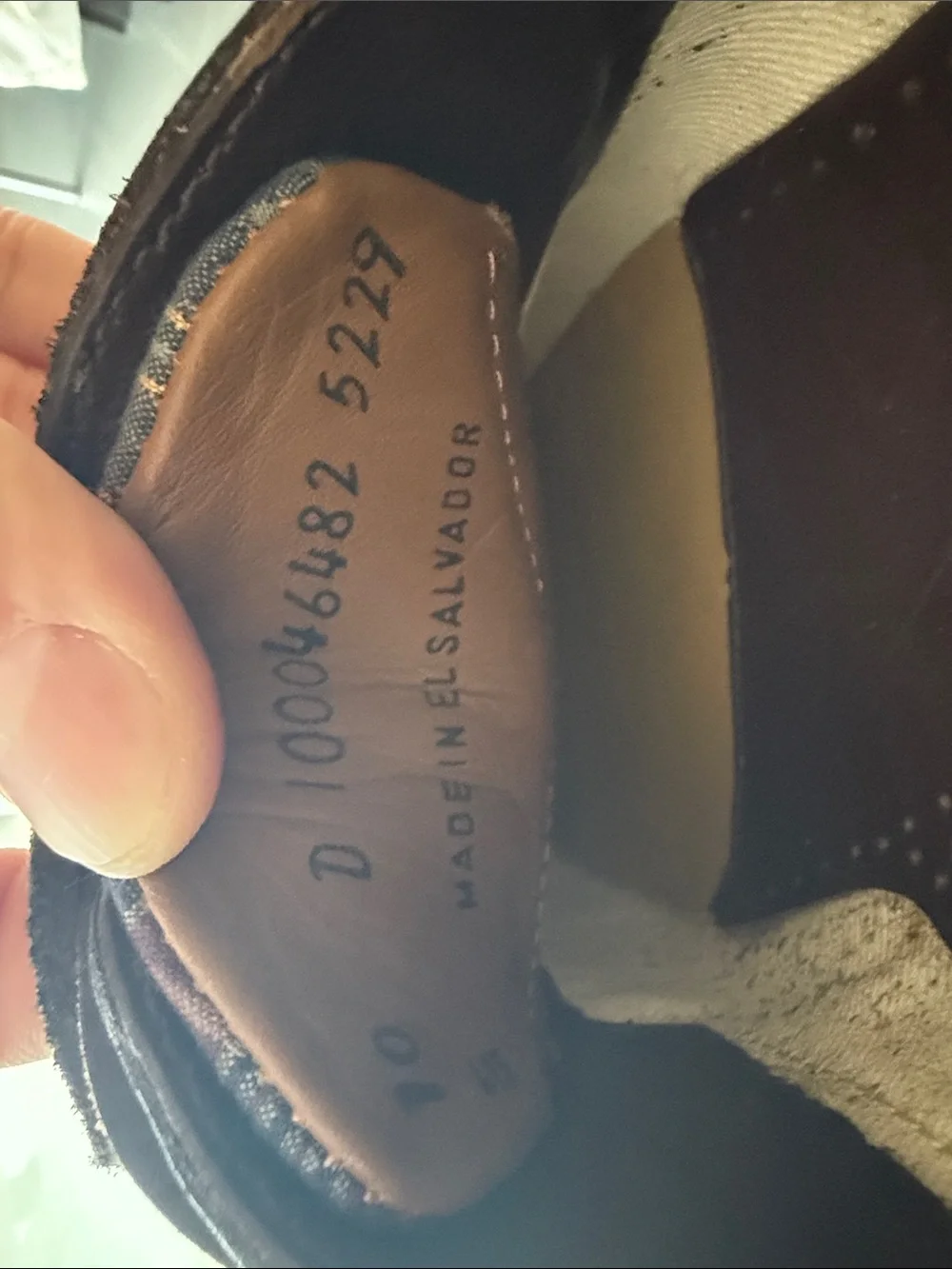Brooks Brothers Brown Leather Boat Shoes with Blue & Red Plaid